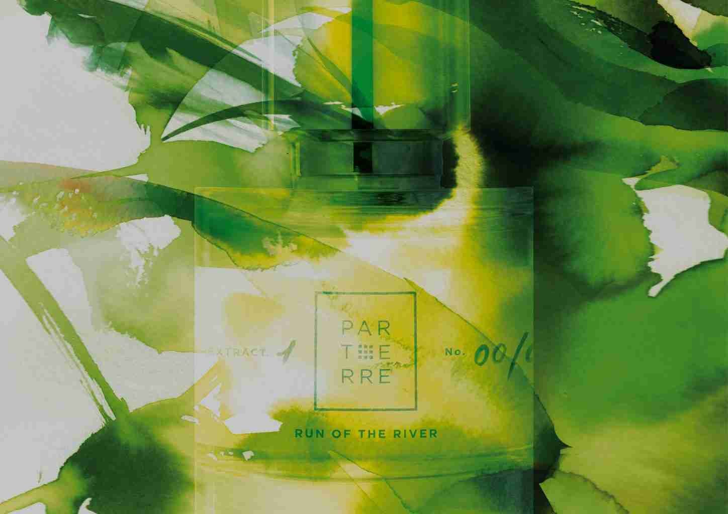Run of the River; the flowing nature and greens of the River Meadow on the estate - Parterre Fragrances