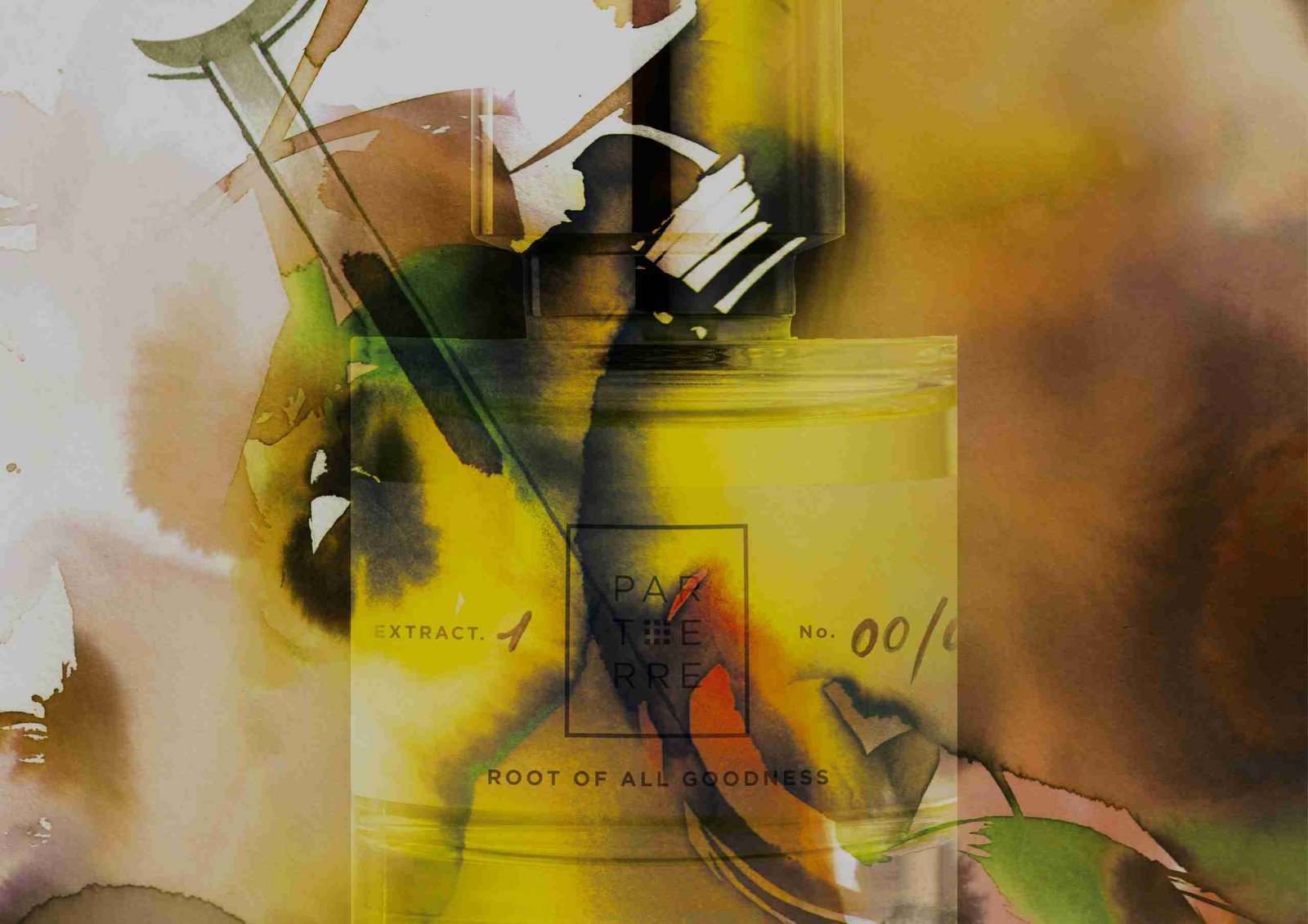 The rich amber and earthy browns embodied Root of All Goodness fragrance - Parterre Fragrances